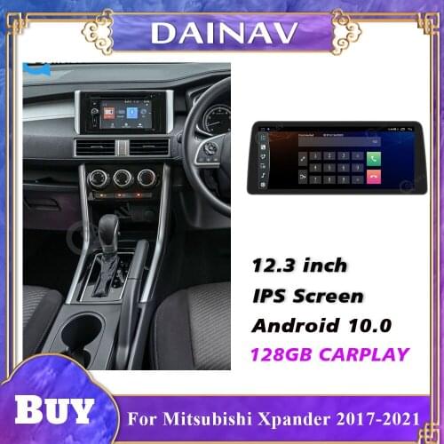 Android For Mitsubishi Xpander 2017-2021 Tesla Type Car Radio Multimedia Video Player Navigation Car Radio Audio Stereo
