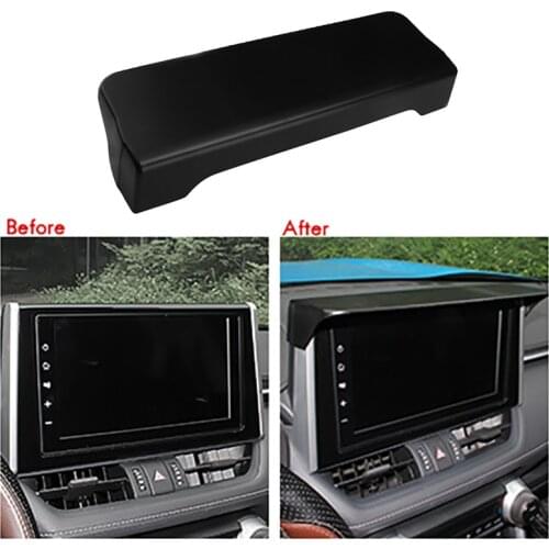 For Toyota RAV4 2020 2021 Vehicle Navigator Sunshade Visor GPS Navigation Sun Hood Anti Reflective Block