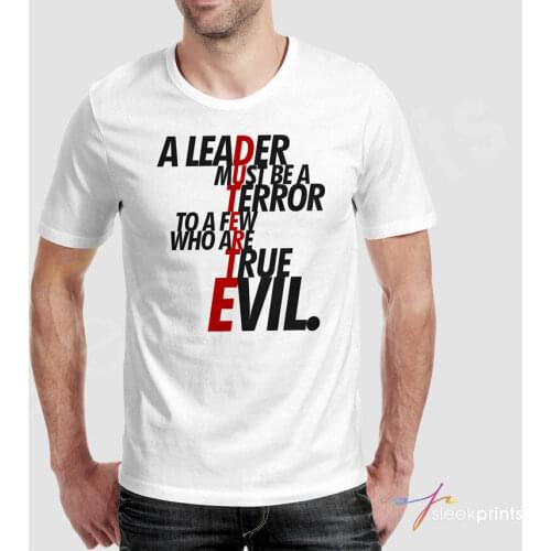 Duterte Leader Quote T-Shirt (White)2019 New Arrive Mens Tee Shirt Casual Man Tees Funny T Shirts