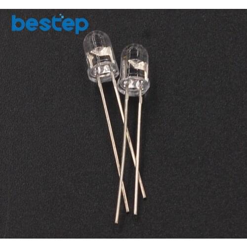 10pair/lot 5mm Infrared Receiver and Infrared Emitting Transmit Diodes IR LED
