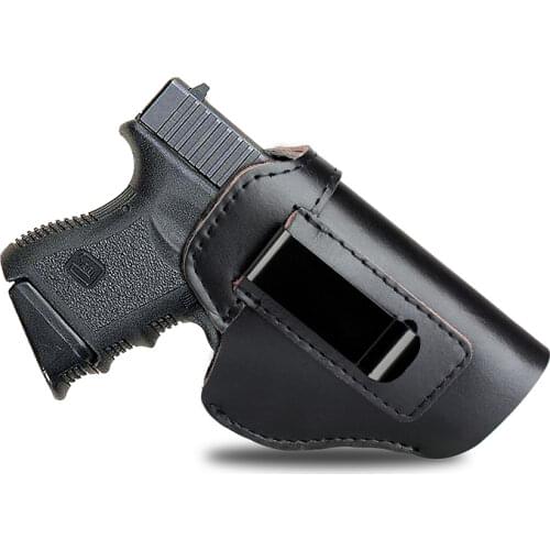 IWB Concealed Universal Tactical Gun Holster Carry Pistols Holsters Belt Metal Clip Holster Airsoft Gun Bag for Most Handgun