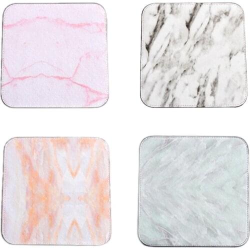 Computer Mouse Padding Mat Ultra Soft Natural Rubber marble Series Mice Pad Square Gaming Mouse Pads