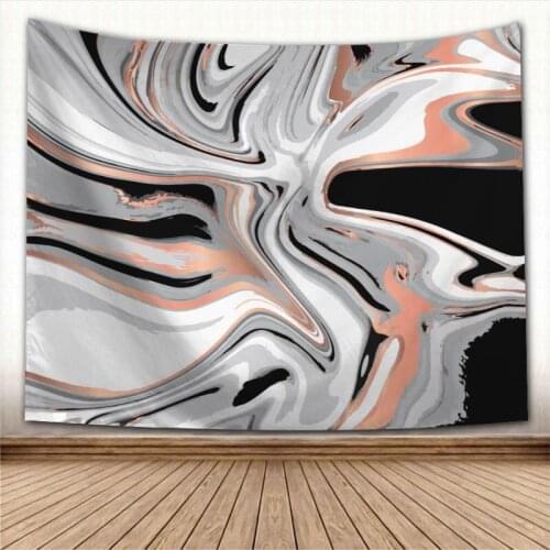 Nice Marble Pattern Tapestry Colorful Psychedelic Decorative Carpet Wall Fabric For Living Room Bedroom Tapestries Accessories