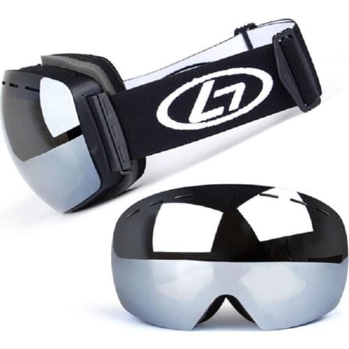 Snow Snowboard Glasses Anti-Fog Spherical Lens Big Ski Goggles for Men Women Youth Skiing Eyewear Helmet UV400 Protection