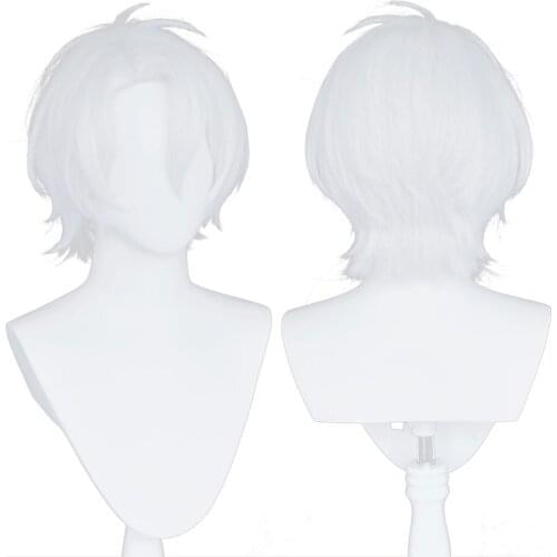 The Case Study of Vanitas-Noé Archiviste Cosplay Wig Heat Resistant Synthetic Hair Carnival Halloween Party Props