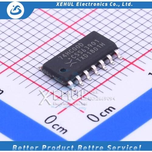 Patch SN74HC00D/74HC00 74HC08D 74HC132D 74HC32D 74HC74D CD74HC4520M TDA7021T TDA7040T Four-input NAND gate SOP-14