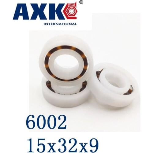Axk 6002 Pom (10pcs) Plastic Bearings 15x32x9 Glass Balls 15mm/32mm/9mm