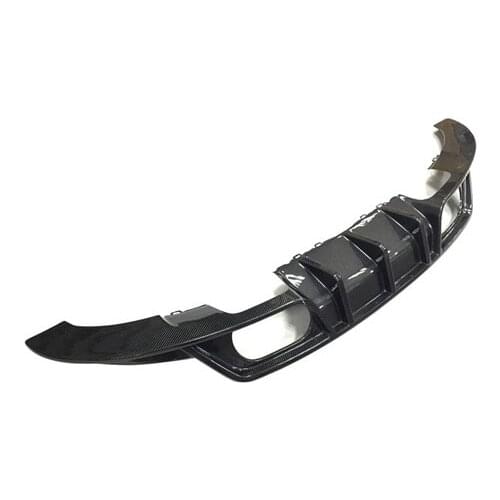 Suitable for of Audi Air Deflector Tt Shovel Common Plate Mounted Carbon Fiber Rear Lip