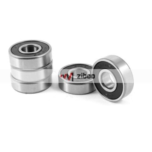 5 Pcs 6201RS 12 mm x 32 mm x 10 mm Double Shields Deep Groove Ball Wheel Bearing