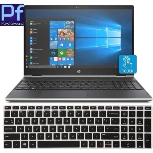 For 2019 HP Pavilion X360 15.6'' 2-in-1 Flaship Touchscreen Laptop 15 15.6 inch Notebook Silicone Keyboard Cover Protector skin