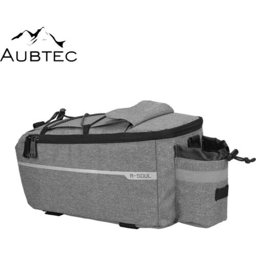 Aubtec Bicycle Seat Rear Bag Waterproof Bike Pannier Rack Pack Carrier Shoulder Bicycle Bags