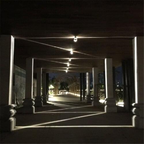 Waterproof 360 Degree LED Window Sill Light ktv Colorful Corridor Light Door Frame Line Outdoor Wall Lamps for Hotel Aisle Bar