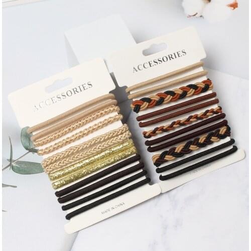 Women Hair Rubber Bands Scrunchies Elastic Hair Bands for Girls Headband Decorations Hair Ties Gum Hair Accessories