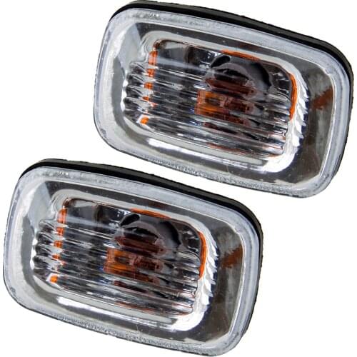 1 Pair Side Turning Light Fender Maker Signal Lamp Corner Indicator Car Fit for Toyota Lexus ES300 Land Cruiser LC80 LC100 Hilux