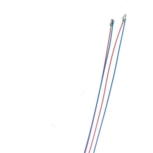 100pcs 3v 0805 Flashing SMD Led Light Train HO N OO Scale Pre-soldered Micro Litz Wired LED Leads Wires For Diy Model