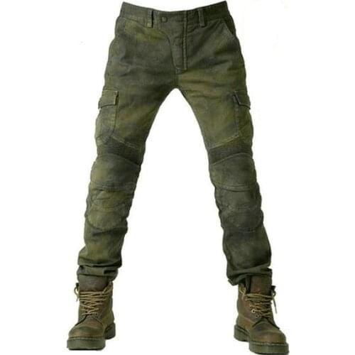 2020 Motorcycle jeans B06 mens loose riding pants anti-fall motorcycle trousers riding jeans Slim pants with protective ge