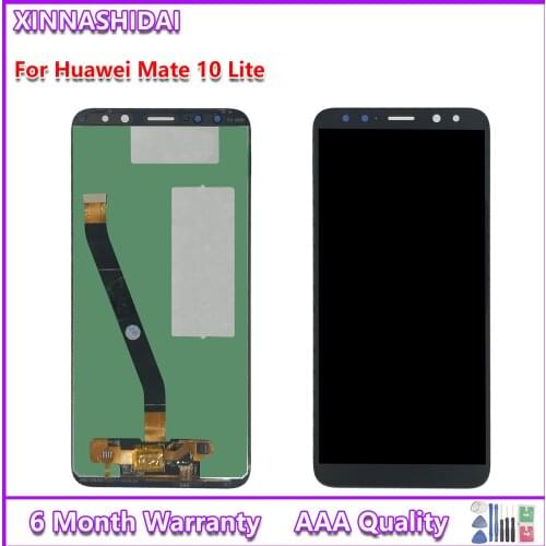 AAA 5.9'' Display Replacement for Huawei Mate 10 Lite LCD Touch Screen Digitizer Assembly Nova 2i RNE-L21 honor 9i G10 /G10 Plus