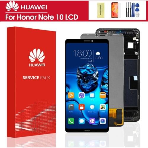 6.95'' Original For Huawei Honor Note 10 LCD DIsplay Touch Screen Digitizer WIth Frame Assembly Replace For HUAWEI Note 10 Lcd
