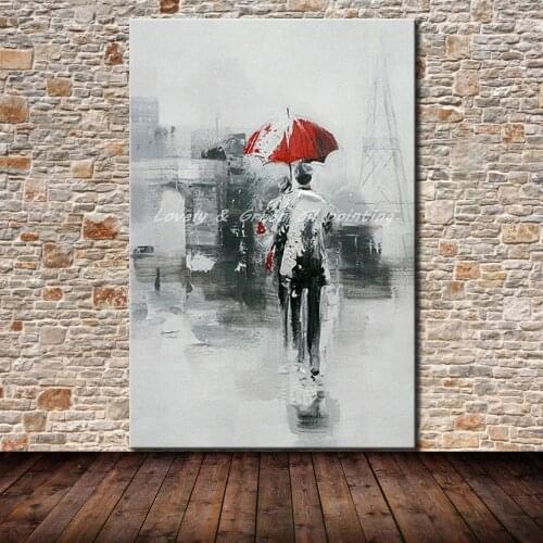 Mintura Hand painted Figure Oil Painting On Canvas Modern Abstract Poster Wall Art Picture For Living Room Hotel Decoration Gift