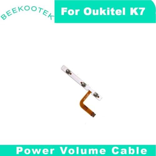 New K7 volume up/down + power on/off button flex cable FPC for oukitel K7 smart cell phone