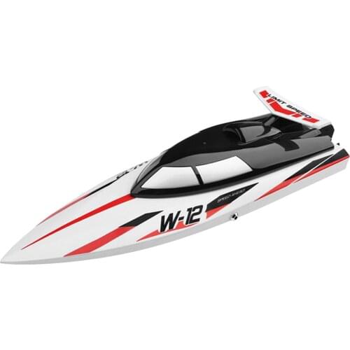 Remote Control Boat for Pools & Lakes, WLtoys WL912-A RC Boats for Kids & Adults, Self Remote Controlled Boat (Red)