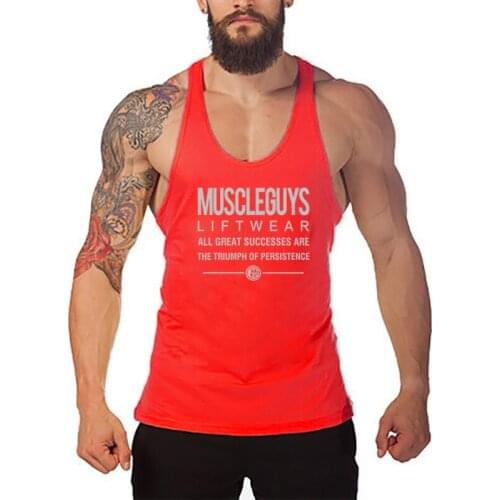 Mesh Gym Vest Fashion Sport Singlets Solid Cotton Muscle Undershirt Clothing Bodybuilding Tank Tops Men Fitness Sleeveless Shirt