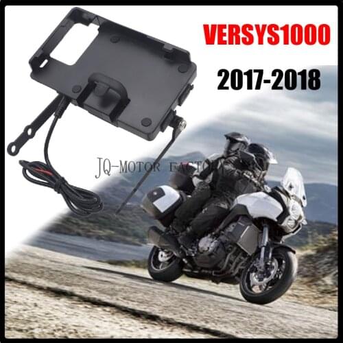 Motorcycle mobile phone GPS navigation bracket Mounting bracket For Kawasaki Versys 1000 VERSYS1000 2017-2018