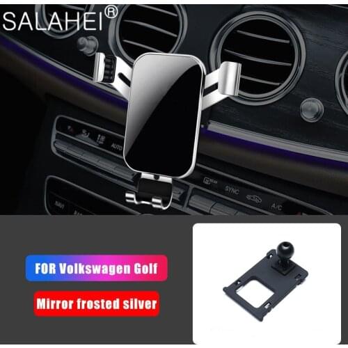 For VW Volkswagen Golf 7 MK7 2014-2018 New Car Air Vent Mount Cradle Adjustable Mobile Phone Holder Smartphone Stand Accessories