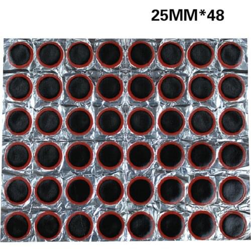 Bicycle Bike Puncture Maintenance Tire Tyre Rubber Patch Mountain Bicycle Kit Cycling Repairing Tools 10/24/48 Pcs/lot
