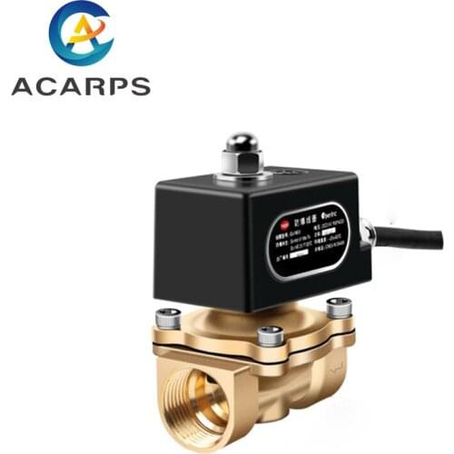 1" Explosion Proof Solenoid Valve Brass Normally Closed 220V Natural Gas Valve