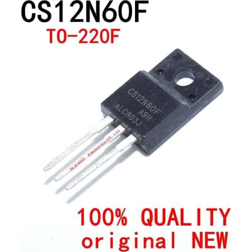 10pcs CS12N60F TO220F CS12N60 TO-220F 12N60F 12N60