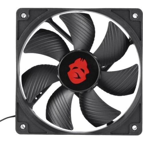 12cm Big 4 Pin High Speed Desktop Chassis Fan 12V Large Air Volume Computer PC Case Radiator Fan Cooling RGB