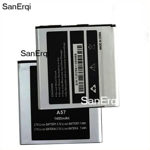 10pcs Battery For Micromax A57 Mobile Phone Lithium Battery 1400mAh Batterie Accumulator Replacement Battery