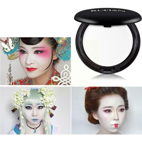 White Makeup Foundation Cream Concealer Cosplay White Zombie Make-Up Face Cream Halloween Face