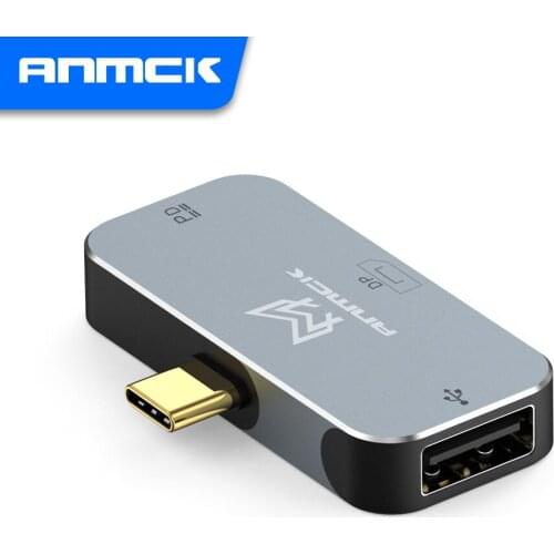 Usb C Hub For Laptops MacBook Pro/Air USB Docking Stations Type-c to USB HDMI DP Adapter 4K 60HZ Video Converter USB Splitter