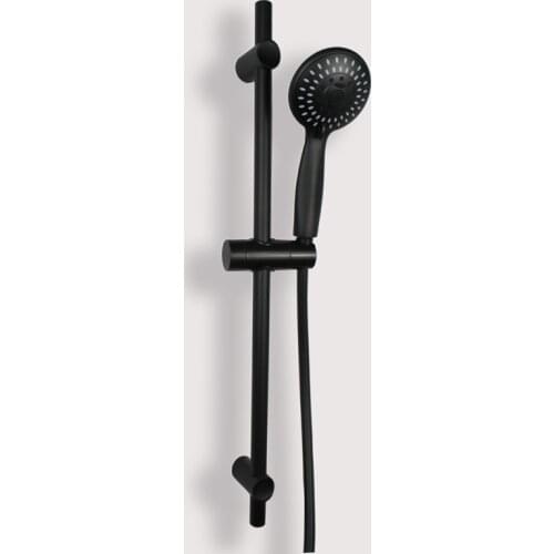 Bathroom Matte Black Shower Sliding Bar Shower Head Holder Handheld Shower & Hose Shower Equipment