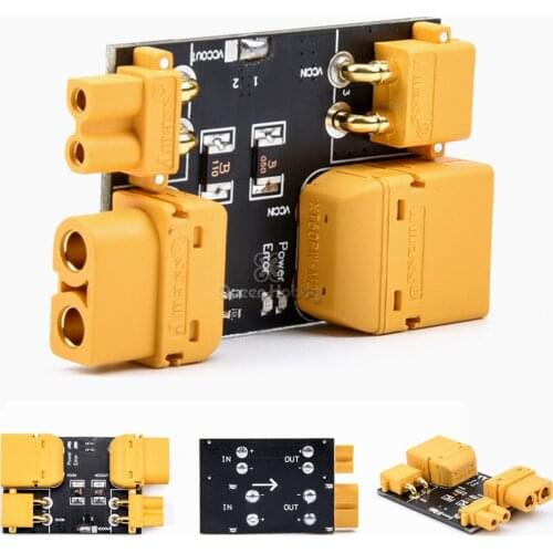 Queen Hobby XT60 XT30 Smoke Stopper for RC Quadcopter FPV Racing Drone Spare Part Connecting Line Short Tester Circle Breaker