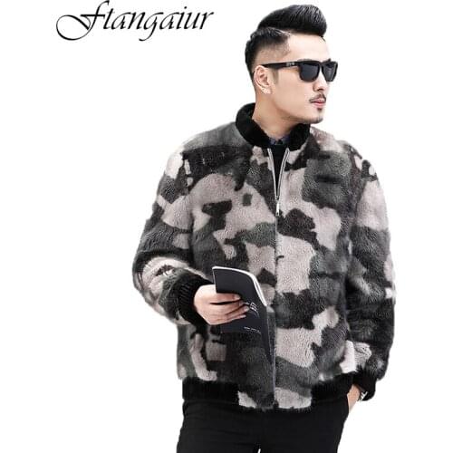 Ftangaiur Mens Camouflage Jackets