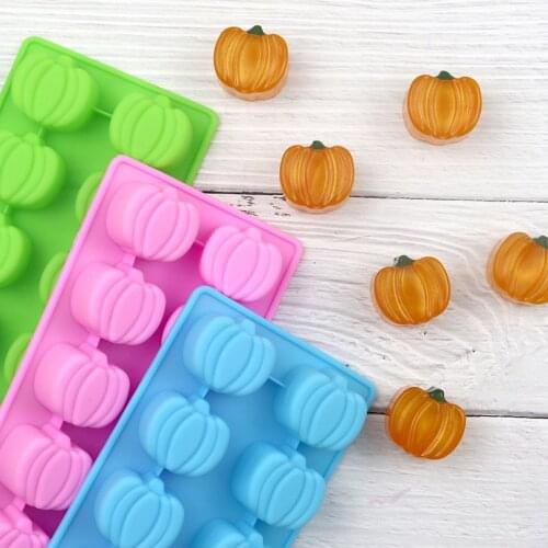 Halloween Silicone Mold Pumpkin Cake Chocolate Decoration Baking Mold DIY Chocolate Mold Pastry Cake Pan Baking Decorating Tool