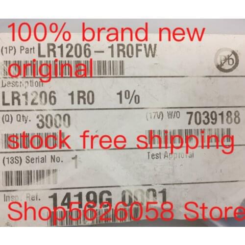 LR1206-1R0FW SMD 100% new original 30PCS-3000PCS/LOT STOCK