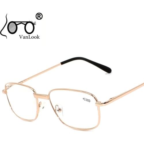 Mens Reading Glasses for Farsightedness Men Sight Spectacles Transparent Spring Hinge +1.00 +1.50 +2.00 +2.50 +3.00 +3.50 +4.00
