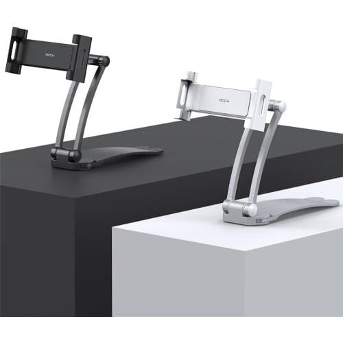 Nennbo Adjustable Tablet Phone Holder For iPad 2 3 4 Air Mini Pro For iPhone 360 Degree Rotating Desktop Stand For 5-10.5 Inch