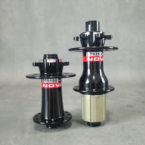 Novatec D791SB D792SB Road/MTB disc brake hub thru axle 24/24 28/28 holes compatible Shiman0 9/10/11S or XD cassette body