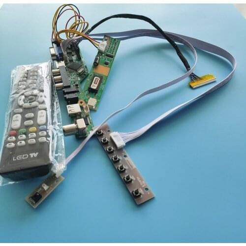 For LP133WX1(TL)(P2)1 lamps 13.3" 30pin USB Resolution TV AV VGA HDMI Interface Module Controller Board Digital Signal 1280X800