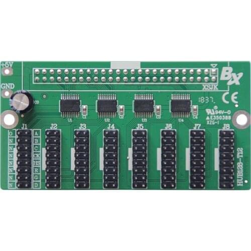 Onbon hub128-T12 HUB12 conversion card coordinated with BX series LED control card adapter with 8*hub12 ports for p10 module