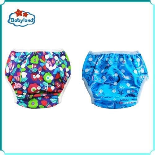 Wholesale Price Swmming Diapers 30pcs Baby Swim Diaper Pants Waterproof Swimming Nappies Reusable Washable One Size Fits All