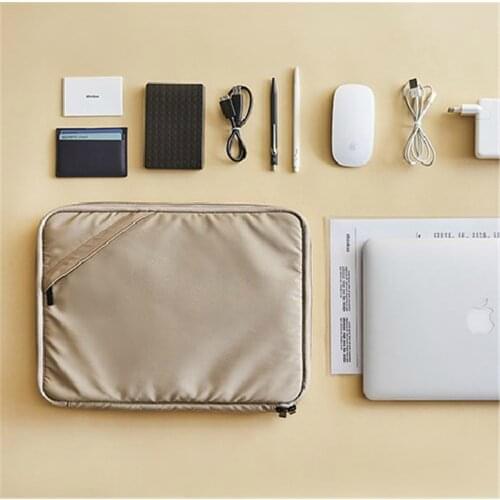 Laptop Sleeve Bag 13 Inch Tablet Pouch Case Notebook Liner Bag for Macbook 13'' iPad Pro 12.9 11 Briefcase A4 Document Organizer