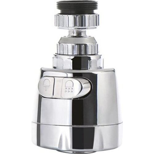 Innovative Faucet Stainless Steel Splash-Proof Universal Tap Shower Water Rotatable Filter Sprayer Nozzle
