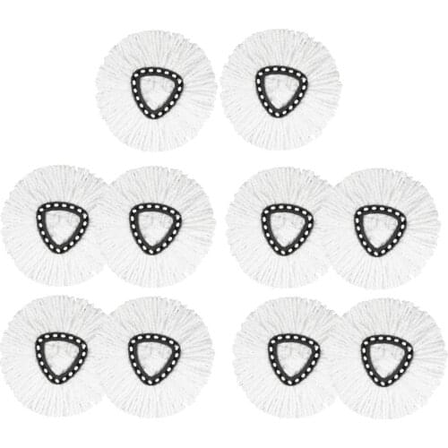 10x 360 Rotating Mop Head Refill for Spinning Mop Parts House