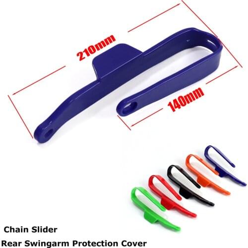 Motorcycle Chain Slider Rear Swingarm Protection Cover Chain Protector For BSE Bosuer BBR CRF70 KLX TTR 110-160cc Dirt Pit Bike
